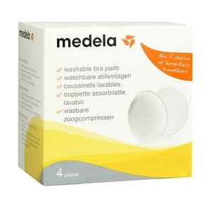 MEDELA Stilleinlage waschbar 4 Stück