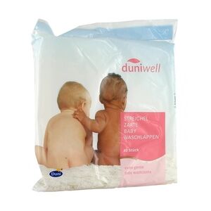 Duni GmbH DUNIWELL Baby Waschlappen streichelzart 40 Stück