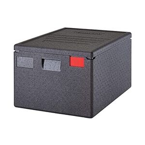 Cambro Cam GoBox® Transportbox, EPP, schwarz, 80L, 40x60x30 cm, Toplader