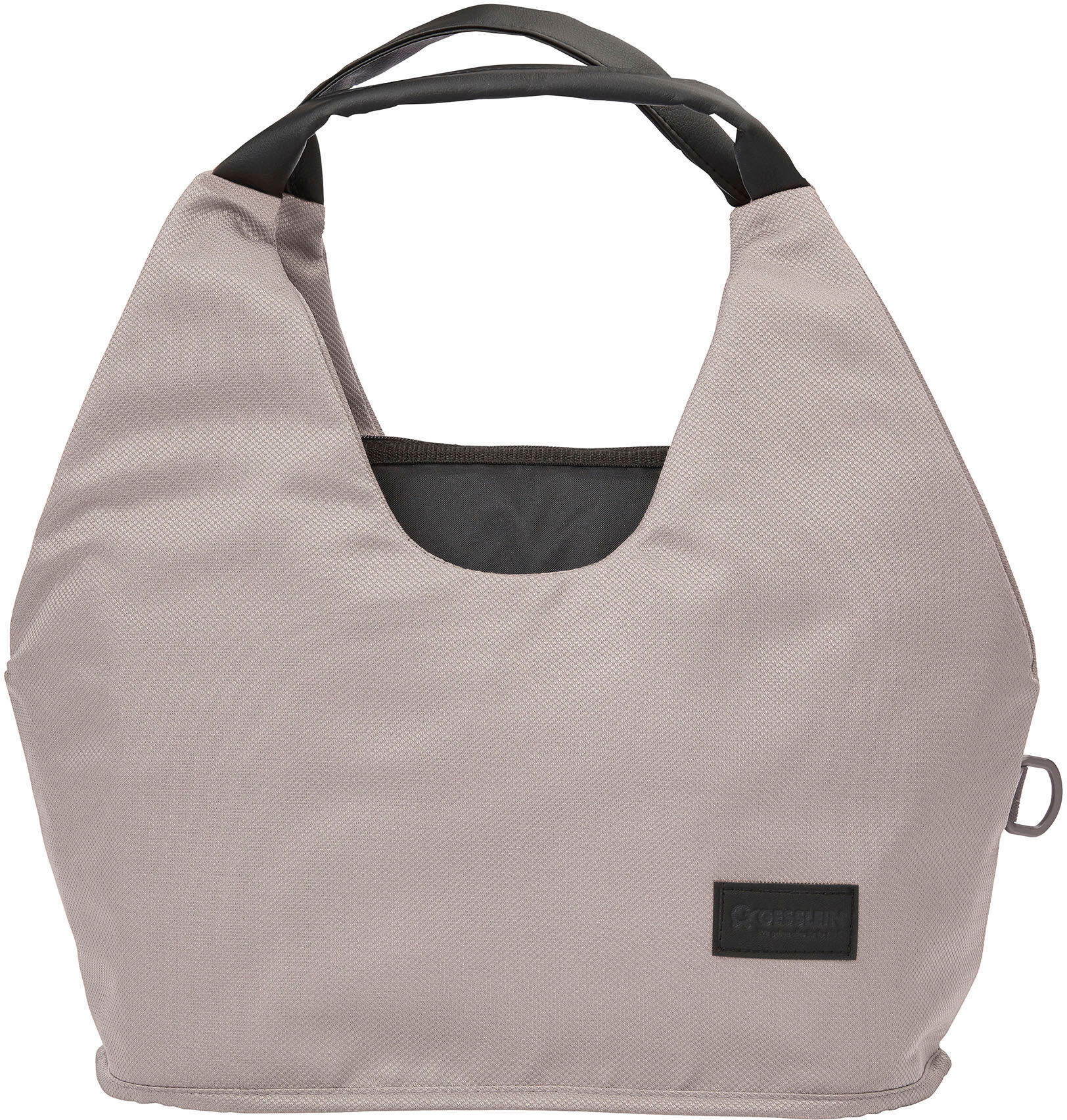 Wickeltasche GESSLEIN "N5, steingrau" Gr. B/H/T: 44 cm x 33 cm x 22 cm, grau (steingrau) Baby Taschen Wickeltaschen mit Wickelauflage und Flaschenhalter, Made in Germany