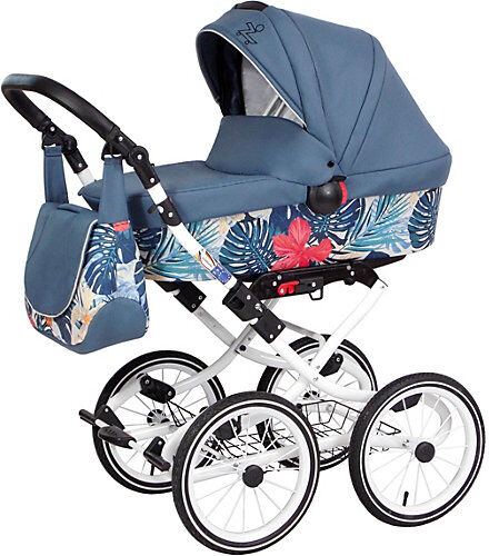 Zekiwa Kombi Kinderwagen Luxus Complete, Tropic grün