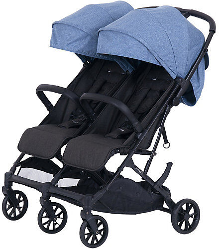 knorr-baby Buggy Geschwisterwagen Twin-Easy Fold, blau