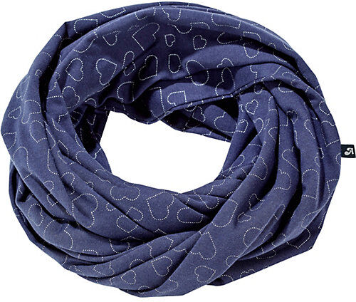 Alvi Stillschal Hearts Navy blau