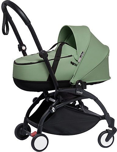 BABYZEN Kombi Kinderwagen YOYO², peppermint mit schwarzem Gestell & Liegewanne