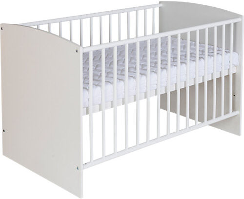 Schardt Kinderbett Classic White, 60 x 120 cm, Nachbildung weiß