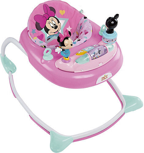 Kids II Lauflernhilfe Stars & Smiles Walker™, Minnie Mouse, pink/weiß