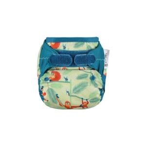 Close Caboo Nappy Wrap, V2 Orangutan genanvendelig ble med bambusindlæg 3-16 kg, 1 stk.