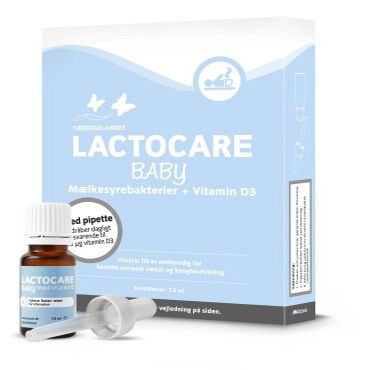 Lactocare Baby Kosttilskud 7,5 ml