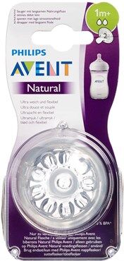 AVENT Philips Avent Flaskesut 1M. V2 2 stk