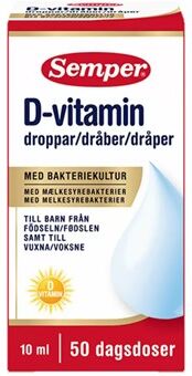 Semper D-vitamin drber Kosttilskud 10 ml