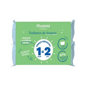 Mustela Bebé Lyocell Toallitas Limpiadoras 20uds1=2