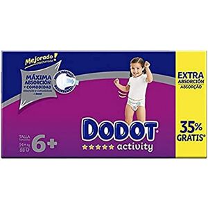 Dodot Sensitive Extra Absorción talla 4+ (10-15 kg) 48 uds. desde 18,59 €