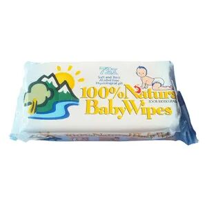 Baby Wipes Toallitas Húmedas 100% Natural 72 Uds