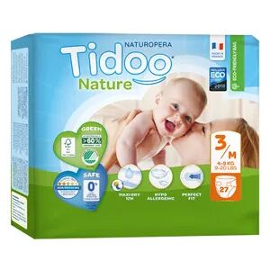 Tidoo Nature Pañales Ecológicos Talla 3 27 Uds