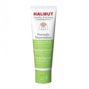 Halibut Cambiar pañales Reparar pomada 50g