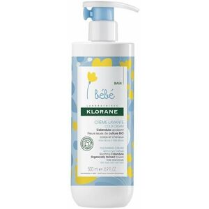 Klorane Crema limpiadora nutritiva para bebés 500mL