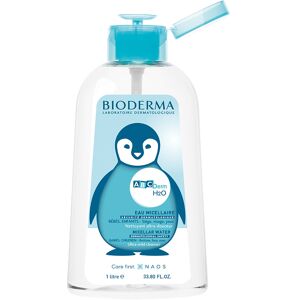 Bioderma ABCDerm H2 Solución Micelar para La Limpieza de Cara Y Ojos de Los Bebés 1000mL