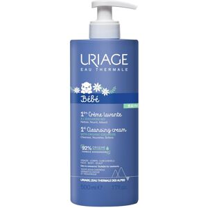 Uriage Baby 1ère Crema espumosa y limpiadora, Higiene y baño del bebé 500mL