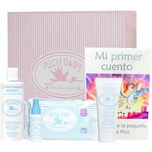 Picu Baby Infantil Caja Rayas Rosa New 5uds