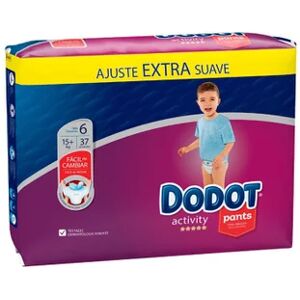 dodot Activity Pañal Extra Suave Talla 6 37uds