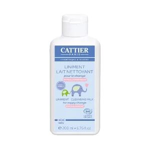 Cattier Linimento Bío Leche Limpiadora para Cambio de Pañales 200ml