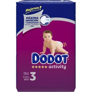 dodot Activity Talla 3 6-10kg 66uds