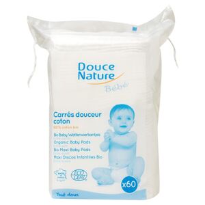 Douce Nature Maxi discos de algodón ecológico para bebé