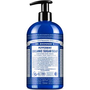 Dr. Bronner's Jabón de azúcar y Shikakai 4 en 1 con Menta (710ml.)