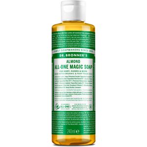 Dr. Bronner's Jabón líquido de Castilla 18 en 1 de Almendra (240ml.)