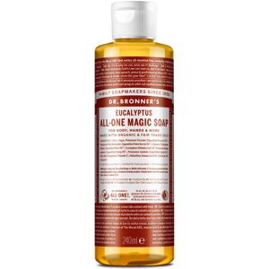 Dr. Bronner's Jabón líquido de Castilla 18 en 1 de Eucalipto (240ml.)