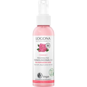 Logona Leche limpiadora nutritiva de Rosa Bio