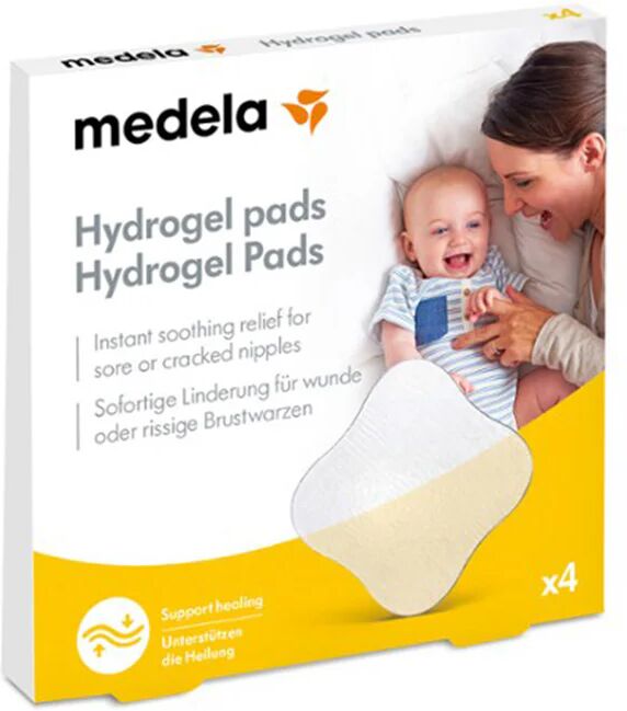 Almohadillas de hidrogel de Medela x4