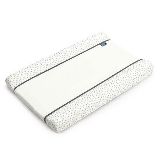 babyclic Funda para cambiador Night Stories blanco (textil: Para cómoda de 80)