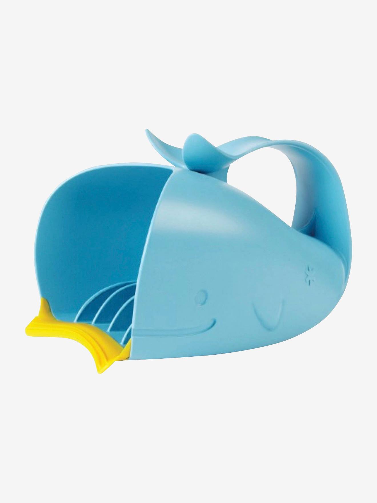 Jarra de baño para aclarar cabeza Moby SKIP HOP azul claro liso con motivos