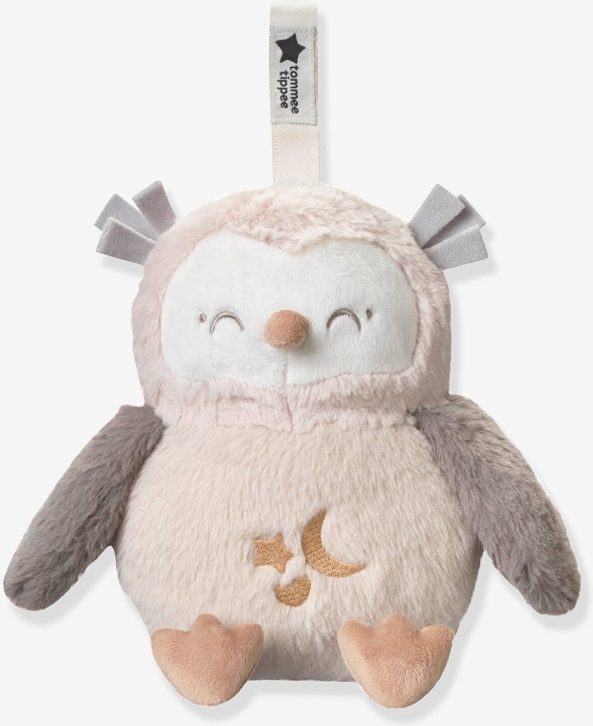 Peluche para dormir recargable TOMMEE TIPPEE Ollie la lechuza gris