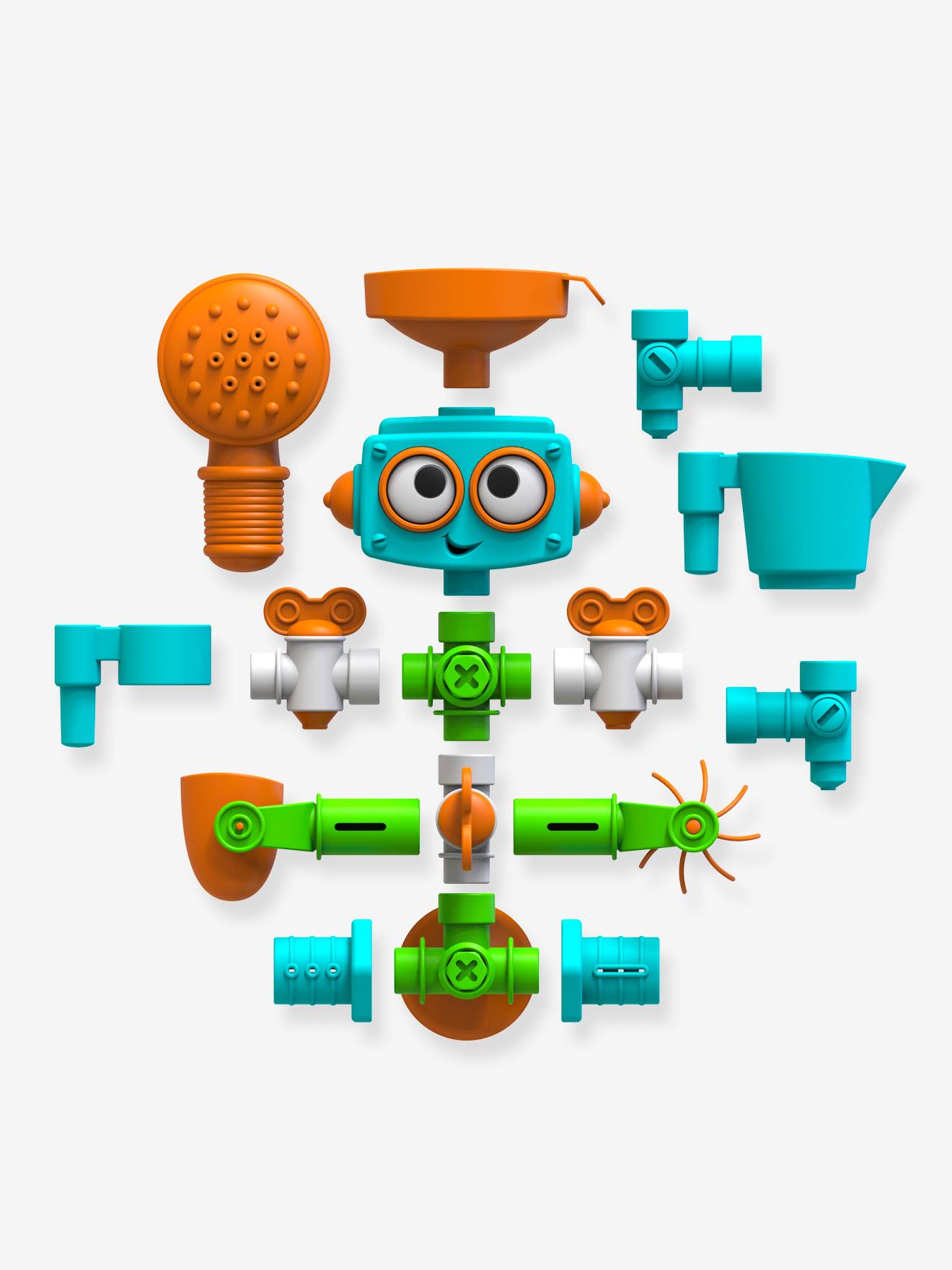 INFANTINO Robot de baño multiactividades BLUE BOX multicolor