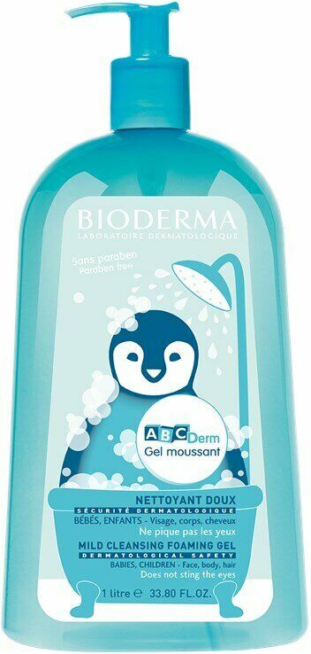 Bioderma ABCDerm Mild Foaming Cleanser for Children 1&nbsp;un.