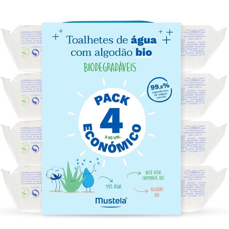 Mustela Toallitas Bio Water 1&nbsp;un.