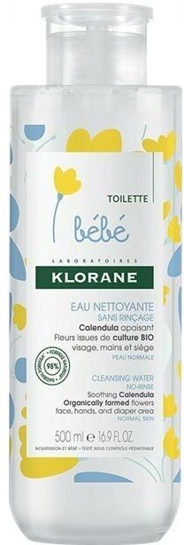 Klorane Agua micelar limpiadora 500mL