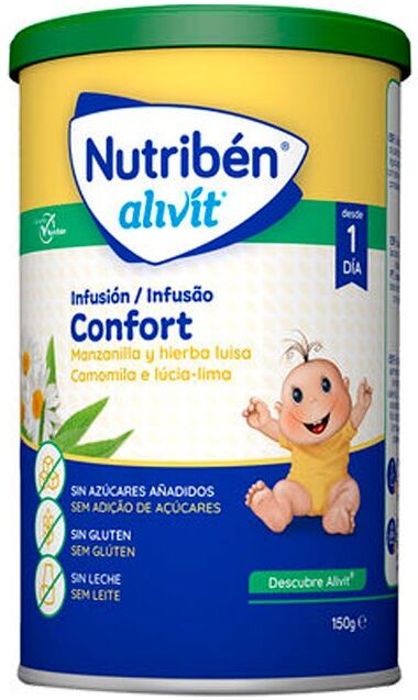 Nutribén Infusión Alivit Confort para cólicos y gases estomacales 150g