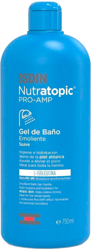 Isdin Nutratopic Gel de Baño Emoliente Pro Amp 750mL