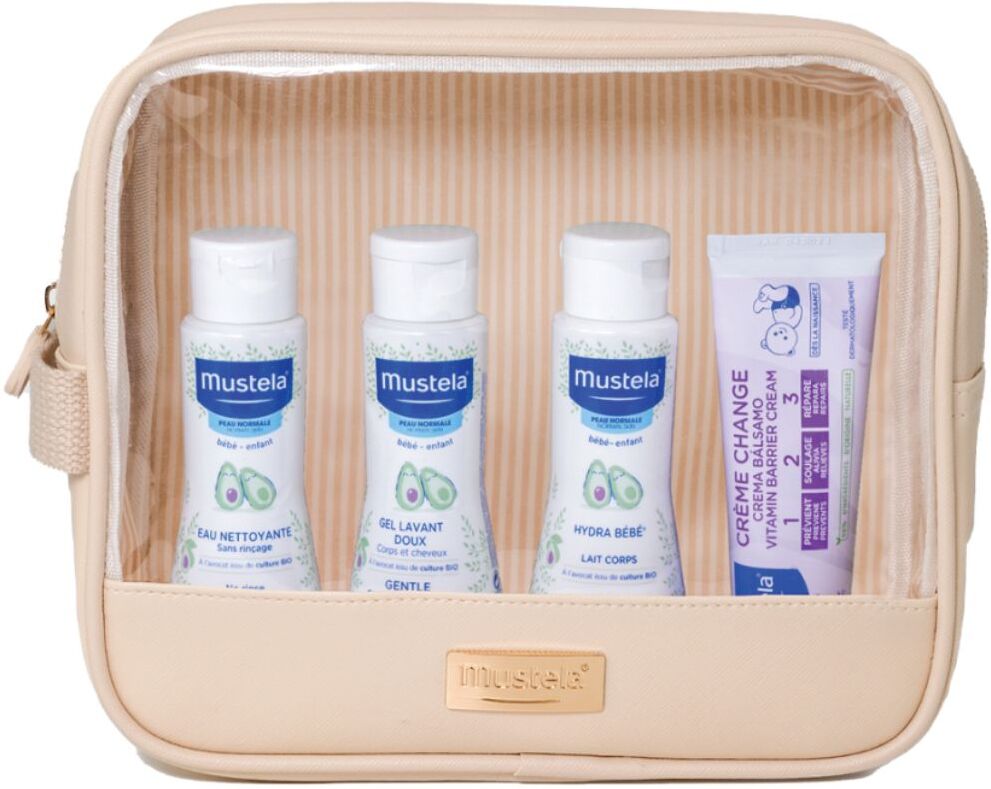 Mustela Bolsa de viaje con lo indispensable 1&nbsp;un. Taupe