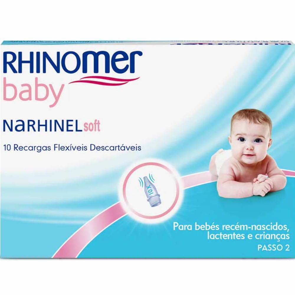 Rhinomer Aspirador nasal suave Baby Narhinel 10&nbsp;un. refill