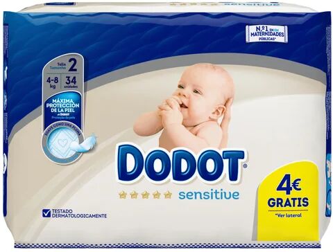 dodot SENSITIVE R NAC T2 34 UD 3-6kg