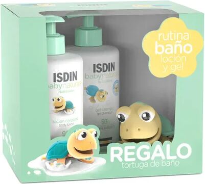 ISDIN Baby Naturals Rutina Baño Gel-Champú 400 ml + Loción Corporal 400 ml