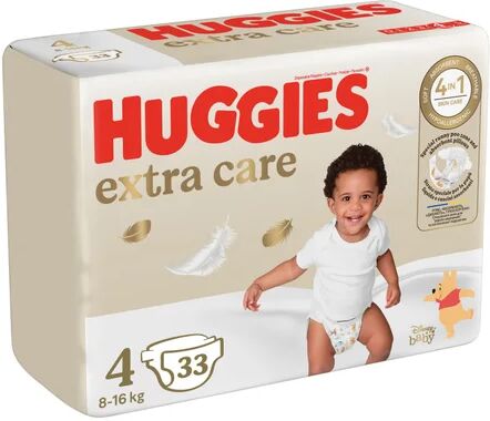 Huggies Extra Care Pañales Talla 4 8-16kg 33uds