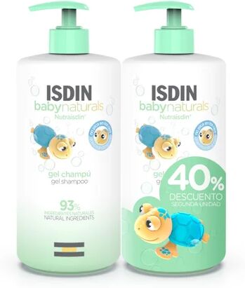 ISDIN Baby Naturals Gel Champú 2x750ml