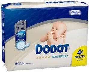 dodot Sensitive Recien Nacido T- 23- 6 Kg 46 U