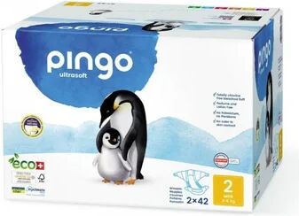 Pingo Pañales Ecológicos T2 Mini 2x42uds