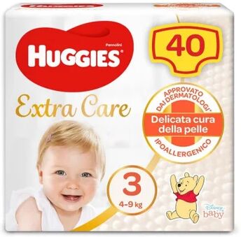 Huggies Extra Care Pañales T-3 40uds